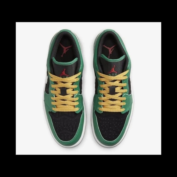 NIKE AIR JORDAN 1 Low SE “MALACHITE GREEN” DQ8422-300 ~ Size 8 - Picture 2 of 2